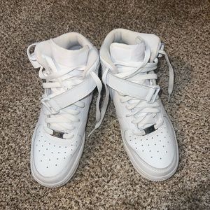 High top nike air forces